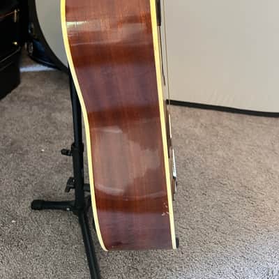 Hy-Lo Model 642 12-String Acoustic Guitar Made in Japan w/ Hard Case image 7