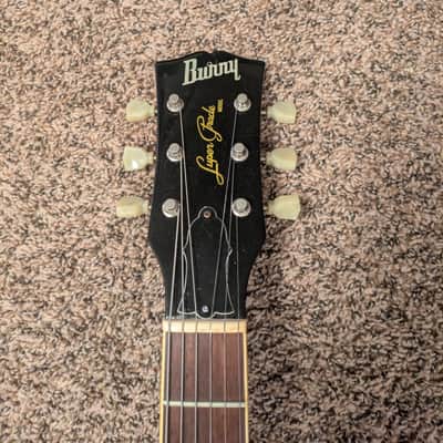 BURNY SUPER GRADE LES PAUL FLAMETOP LEMON BURST Burny image 3