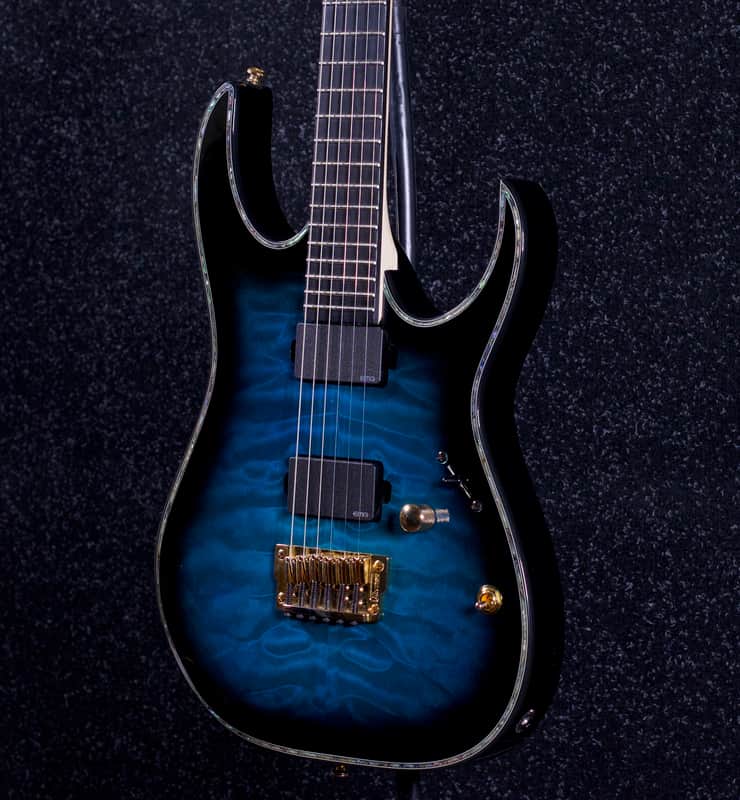 Ibanez RGIX20FEQM-SBS Iron Label Electric Guitar -New Old Stock
