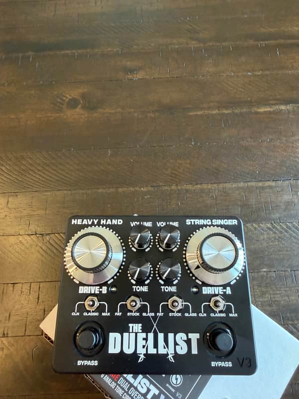 King Tone Guitar The Duellist V3 with External Dip Switches
