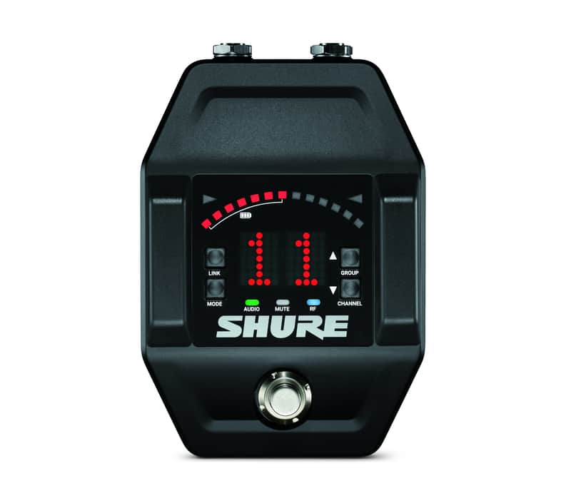 Shure GLXD6+ Wireless Guitar Pedal Receiver image 1