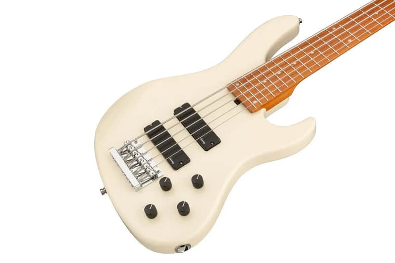 Sadowsky MetroExpress 5-String 24-Fret Modern Bass Roasted Maple Fingerboard 5-String Solid Olympic White image 1