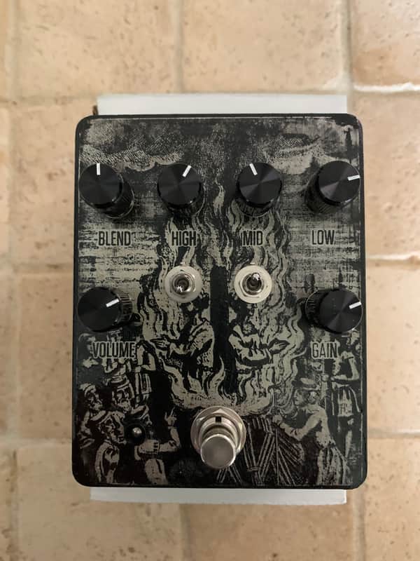 Dunn Effects Dunwich DIY HM-2 2021 Acid Etch one off graphic image 1