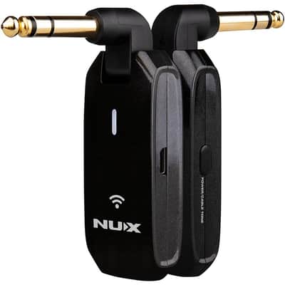 NUX C-5RC 5.8GHz Wireless Guitar System With Charging Case Regular Black image 5