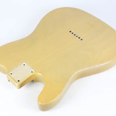 1977-1978 Vintage Fender Telecaster Butterscotch Blonde 4-Bolt Ash BODY Tele USA 1970s image 13