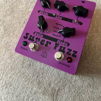 Rehoused and Modified Behringer Super Fuzz SF300 (Boss Hyper Fuzz FZ-2 clone)  by Gigahearts_FX image 5