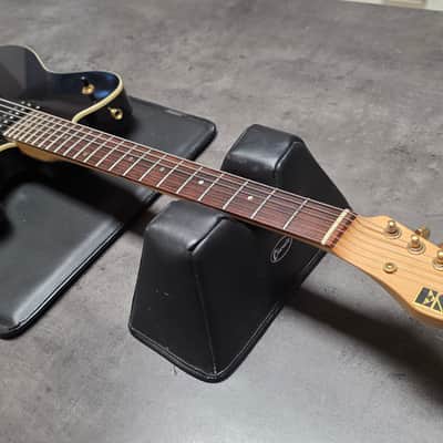 ESP Telecaster Custom Shop TE HH Fender Headstock Troublemaker LP 4-Knob MIJ Japan Tele Mahogany Body Maple Cap Pro Artist Vintage Guitar Deluxe Abalone Dot Inlays image 17