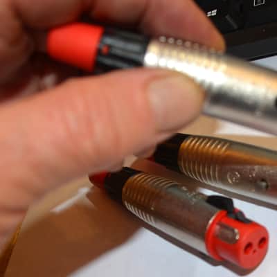 (3) Neutrix xlr ac connectors. new old stock image 3