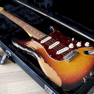 TPP John Mayer 62' Sunburst Fender USA 60's Stratocaster Tribute - Relic 'Big Dippers' image 1