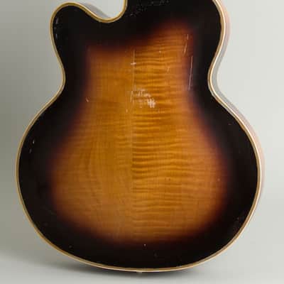 D'Angelico Special Cutaway Arch Top Acoustic Guitar (1954), ser. #1941, original brown hard shell case. image 4