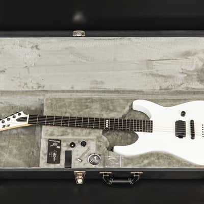 ESP E-II M-I Neck Thru NT SW - Snow White image 3