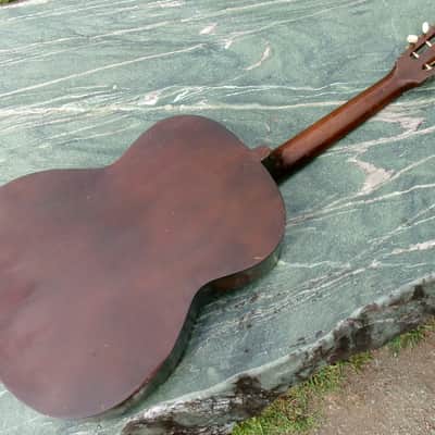 1961 Yamaha Nippon Gakki Dynamic Guitar No.10A Red Label  Dark Brown Bild 6