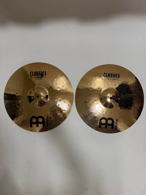 Meinl 14" Classics Custom Medium Hi-Hat (Pair) 2011 - Present - Brilliant image 1