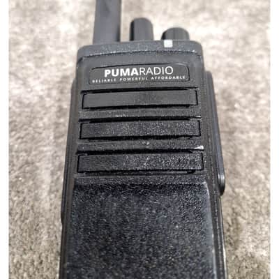 Puma Radio PR-585 - Black – Radio - Locked Channel - Fair w/ Power Supply & Charging Dock image 11