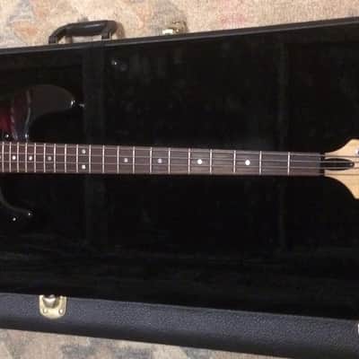 USA Hamer Cruise Bass 1996 Black Cherry Burst w/ 2 Tek Bridge & Seymour Duncan Pickups image 6