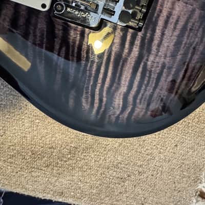 2023 PRS Custom 24 10 Top Floyd Rose - Purple Mist - Ebony Fretboard image 14