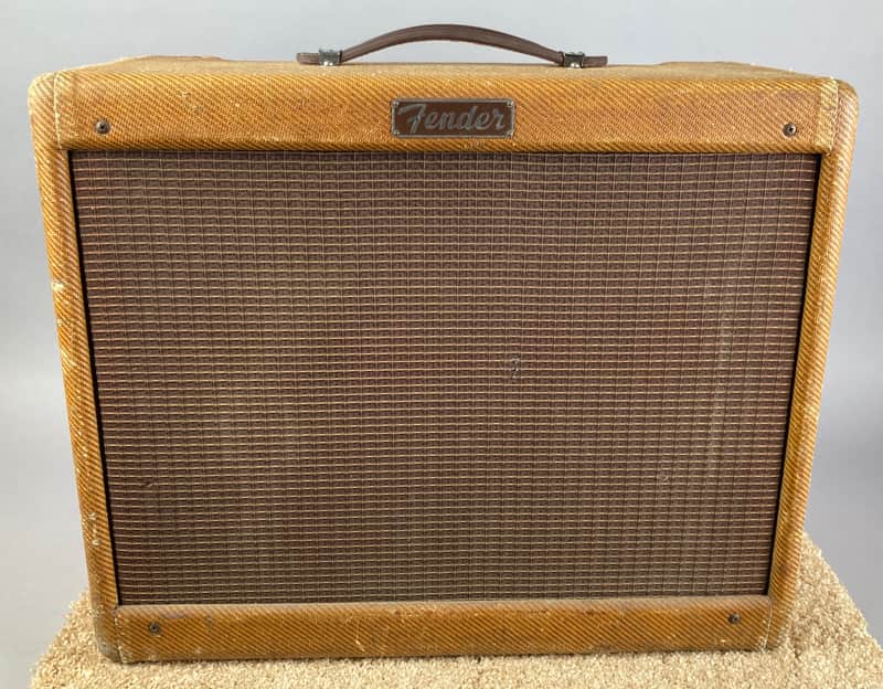 Fender Tweed Tremolux 5E9 Rare 1955 Vintage Narrow Panel Small Box image 1