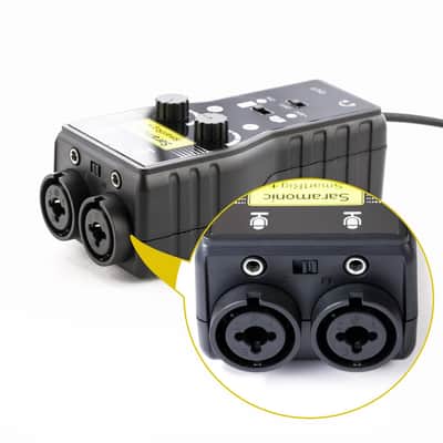 Saramonic SmartRig+ 2-Ch XLR/3.5mm Microphone Audio Mixer (Phantom Power Preamp, Guitar Interface) image 4