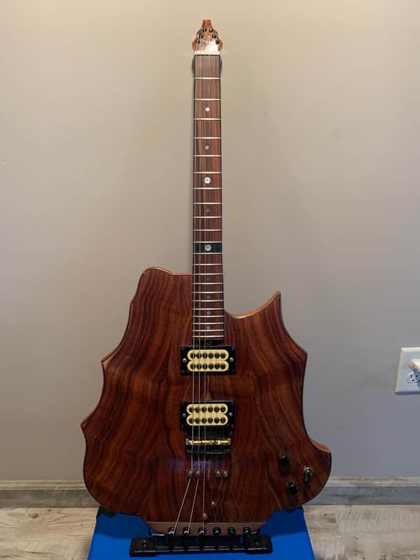 SKR Custom Koa Semi hollow 2018 Natural/Gloss Lacquer image 1