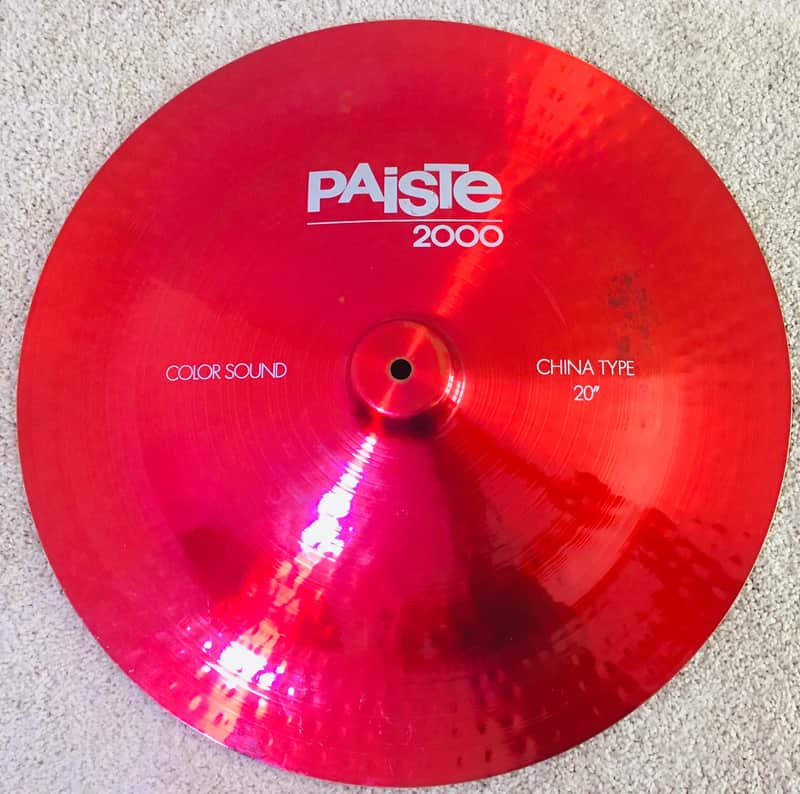 Paiste 20" 2000 Color Sound China Type Cymbal image 1