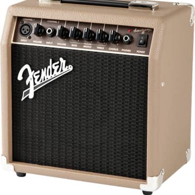 Fender Acoustasonic 15 Acoustic Guitar Amplifier Combo image 3