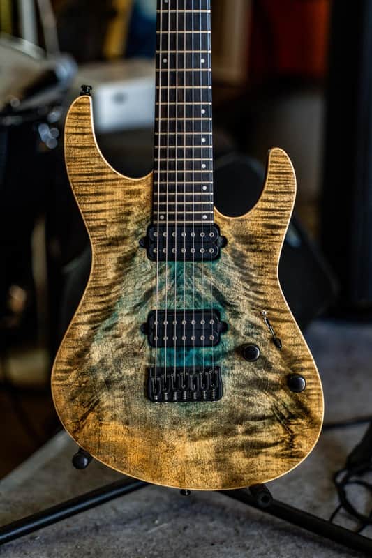 Leonardo Orsi Custom 7-String – 2018 Exhibition Model – Handcrafted, lightweight "Workhorse" with Premium Aesthetics image 1