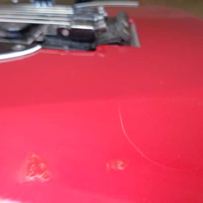 Fender   Heartfield Talon V 1991 Chrome Red MIJ FujiGen Factory Dimarzio Floyd Vinnie Moore Satchel image 19