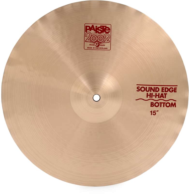 Paiste 15 inch 2002 Sound Edge Hi-hat Bottom Cymbal Bild 1