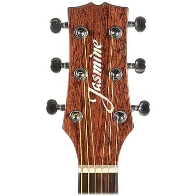 Jasmine J-Series Acoustic-Electric Guitar, Natural (JD36CE-NAT-U) image 6
