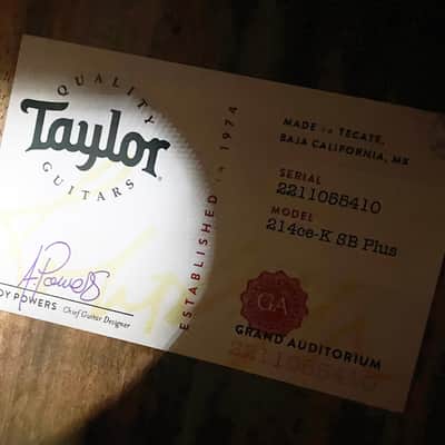 Taylor 214ce-K SB Plus Acoustic-electric Guitar - Shaded Edgeburst Finish - 4.6lbs - Authorized Dealer - G06050 image 4