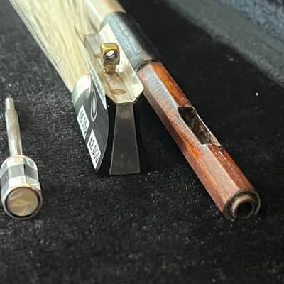 Bausch Violin Bow Vintage Antique Pernambuco arco c. 1900 image 14