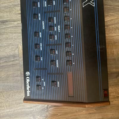 Oberheim DSX 16-Voice Digital Sequencer 1981 - Blue with Wood Sides