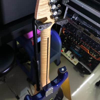 Impossible@guitar™ ‎בְּצַלְאֵל 比撒列 57/62 IG- Vintage ST Diamond Blue 2025 - Vintage ST Diamond Blue + GhostFire Bullet 3.0 padded  Super Thick GigBag - Safe Shipping image 17