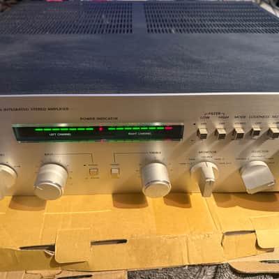 Vintage Onkyo A-7070 Stereo Integrated Amplifier Silver Japan 2Ch great working image 16