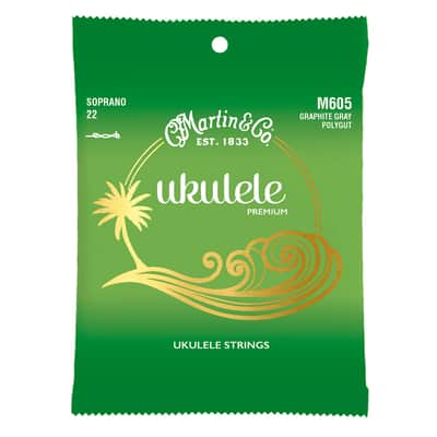 M605 UKULELE PREMIUM Polygut Soprano Martin Strings image 1