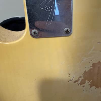 1970 - 1975 Blonde Fender Telecaster with Maple Fretboard and Hardshell Case image 9