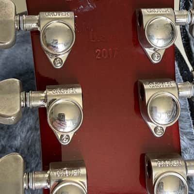 2017 Gibson Memphis ES-335 Dot Wine Red image 9