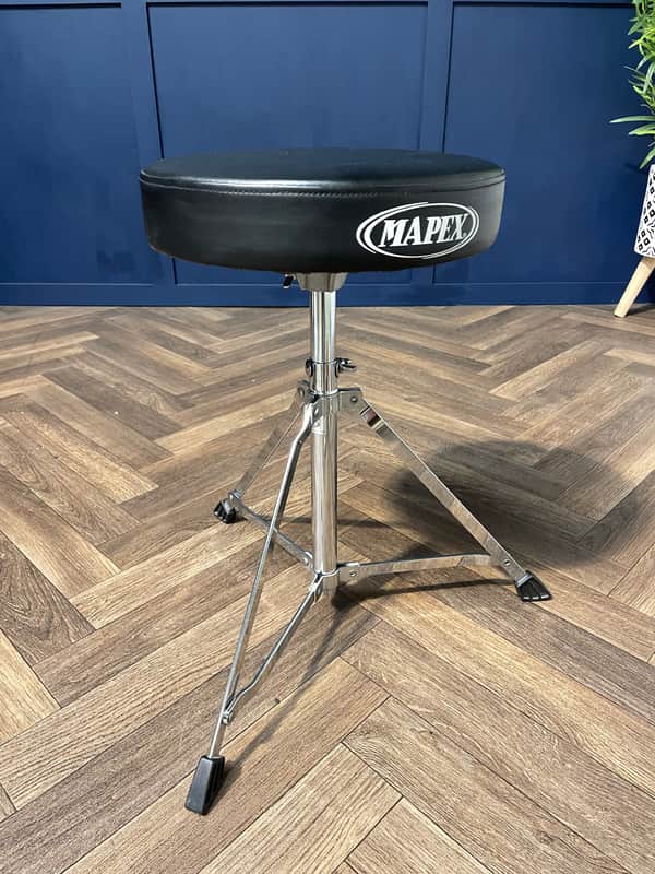 Mapex Drum Stool Throne / Height Adjustable / Drum Hardware #KX46 image 1