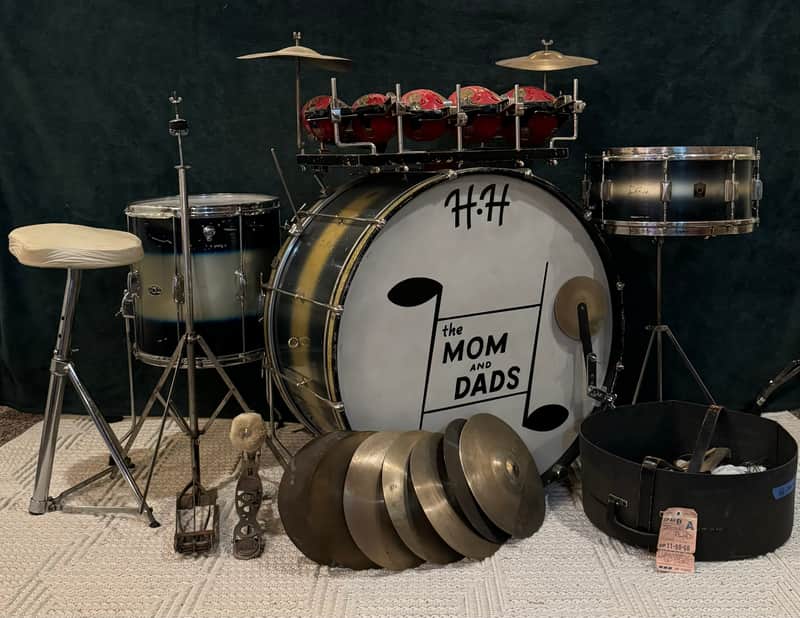 Leedy Drum Set - Harold Hendren's The Mom and Dads 1936 Leedy Drum Set image 1