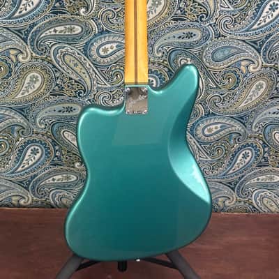 Fender American Professional Classic Jaguar Faded Sherwood Green Metallic image 6