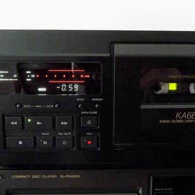 Sony TC-KA6ES Cassette Deck with new belts image 7