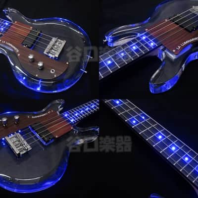 Next Tone La Luminariste Bass LED+ Left Hand 2017 Clear Acrylic image 4