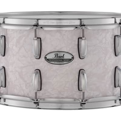 Pearl PMX Professional Series Maple 14x8" White Marine Pearl #448 Kit Snare Drum | NEW | Authorized Dealer image 1