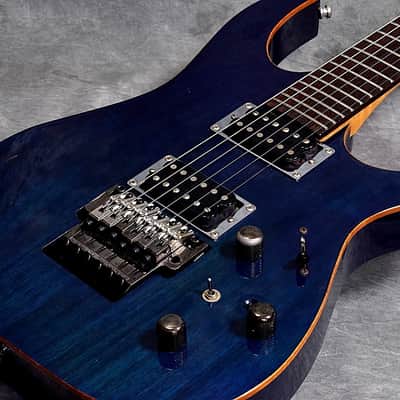 Ibanez Prestige RG2020X Transparent Blue | Reverb