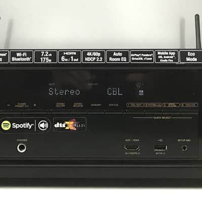 DENON AVR-X1200W 7.2Ch 4K Ultra HD Integrated Network AV Receiver WiFi Bluetooth image 1