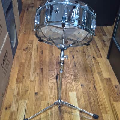 Pearl S-814D Steel 14x6.5" Student Snare Drum (1st Gen) 1983 - 1991 - Steel image 12