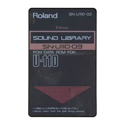 Roland SN-U110-03 Ethnic Sound Library [USED]