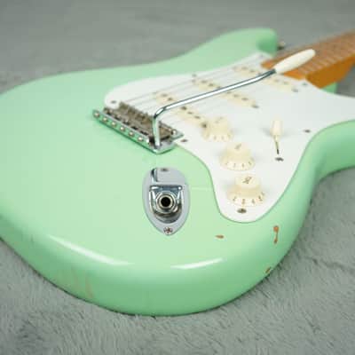2010 Fender American Vintage ’57 Stratocaster, Surf Green + OHSC image 18