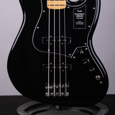 Fender Player II Jazz Bass - Black with Maple Fingerboard image 1