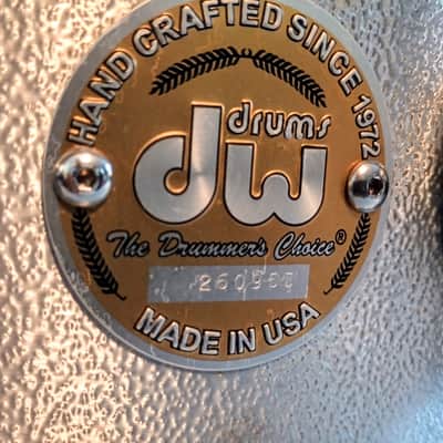 DW 3MM COLLECTOR ALUMINUM SNARE DRUM - FREE SHIP TO C-USA! image 2